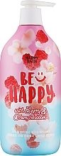 Духи, Парфюмерия, косметика Гель для душа "Вишня и ягоды" - Happy Bath Smile Body Wash Relaxing Cherry & Berry