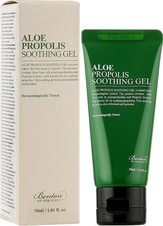 УЦЕНКА Гель для лица с алоэ и прополисом - Benton Aloe Propolis Soothing Gel * — фото N2