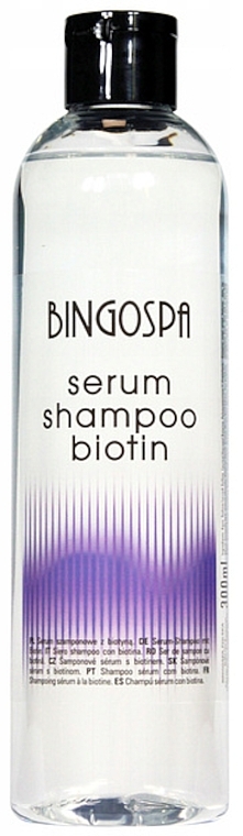 Шампунь-сыворотка с биотином - BingoSpa Serum Shampoo Biotin  — фото N1