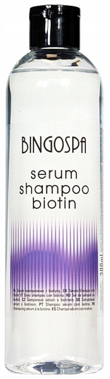 Шампунь-сироватка з біотином - BingoSpa Serum Shampoo Biotin — фото N1