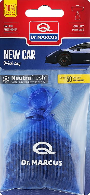 Освіжувач повітря "Нова машина" - Dr.Marcus Fresh Bag New Car — фото N1
