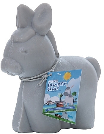 Мыло в форме ослика "Grey" - Olive Spa Donkey Shape Soap — фото N1