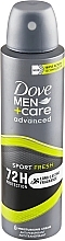 Духи, Парфюмерия, косметика Дезодорант-антиперспирант - Dove Men+Care Sport Fresh 72H Protection Anti-Perspirant