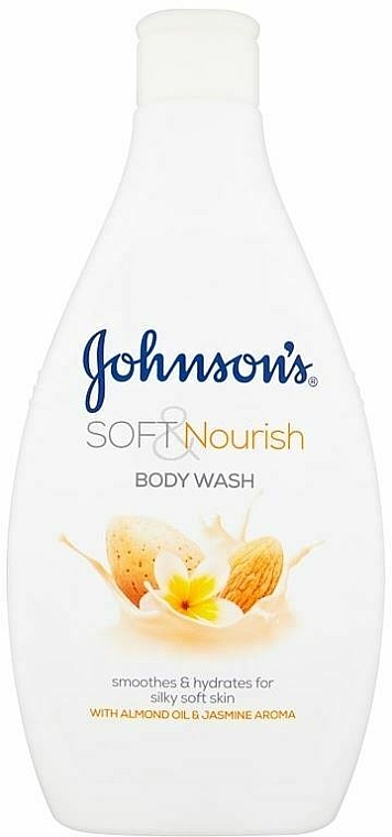 Гель для душу "Мигдаль і жасмин" - Johnson`s Body Wash Soft & Pamper — фото N1