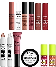 Адвент-календар, 12 продуктів - NYX Professional Makeup Home Alone Pull-To-Open Surprise Makeup Box — фото N4