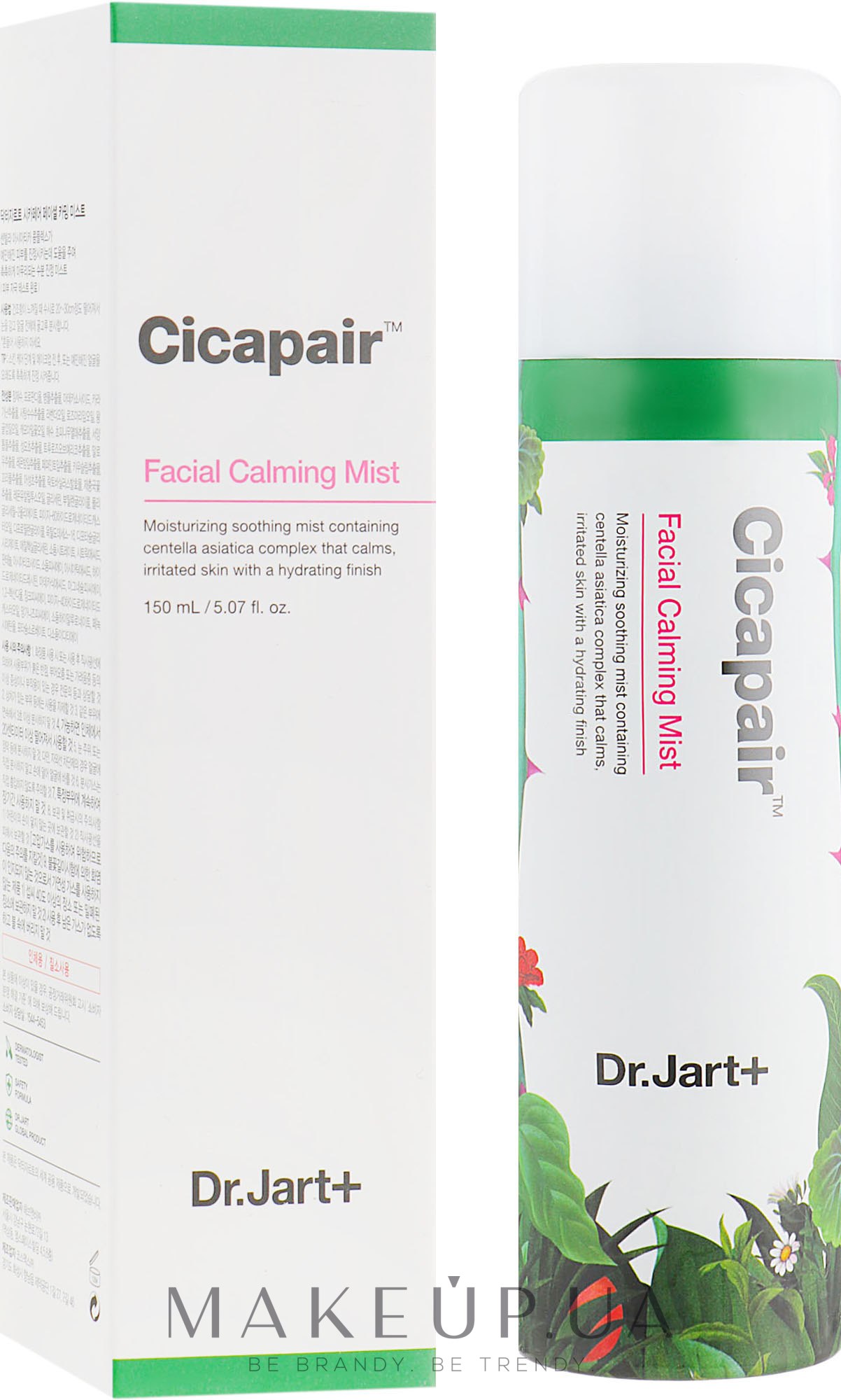 Успокаивающий мист для лица - Dr. Jart+ Cicapair Facial Calming Mist — фото 150ml