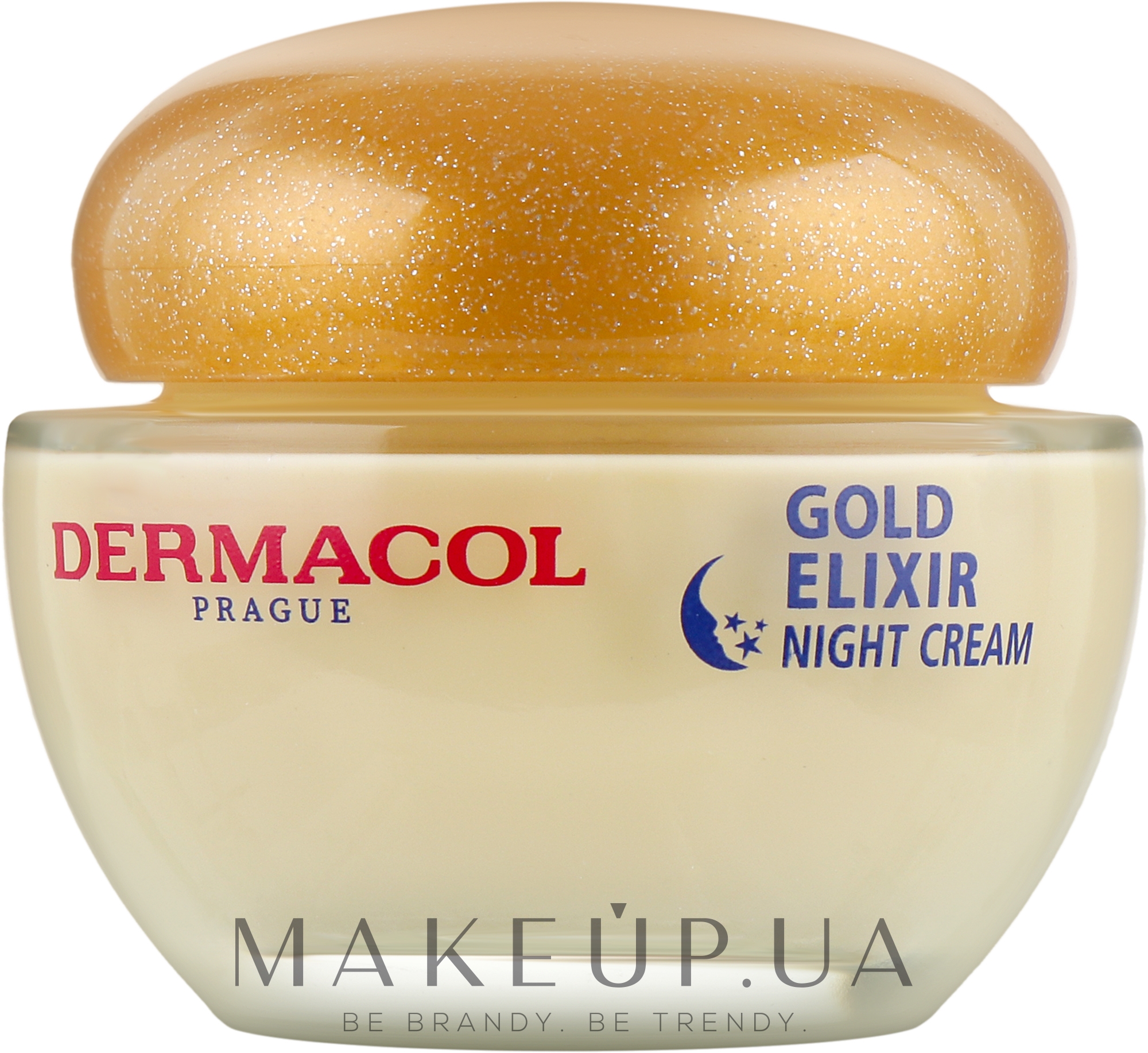 Крем нічний омолоджуючий - Dermacol Gold Elixir Rejuvenating Caviar Night Cream — фото 50ml