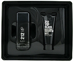 Carolina Herrera 212 Vip Black - Набір (edp/100ml + sh/gel/100ml) — фото N4