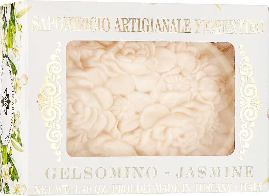 Мыло натуральное "Жасмин" - Saponificio Artigianale Fiorentino Botticelli Jasmine Soap