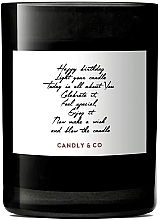 Ароматическая свеча - Candly & Co No.5 Happy Birthday Scented Candle — фото N2