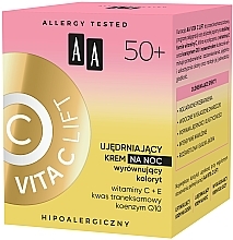 Ночной укрепляющий крем для лица 50+ - AA Vita C Lift Firming Night Cream — фото N4