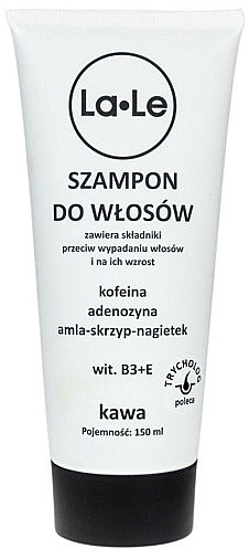 Кавовий шампунь для волосся з кофеїном - La-Le Coffee Hair Shampoo — фото N1