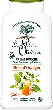 Парфумерія, косметика Крем для душу Апельсинова Квітка - Le Petit Olivier Extra Gentle Shower Cream Orange Blossom