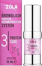 Склад для ламінування брів та вій "03 Protein Care" - Zola Brow And Lash Protein Reconstruction System 03 Protein Care — фото N2