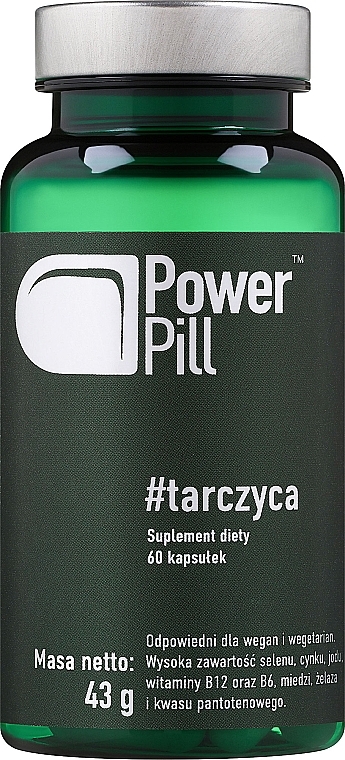 Диетическая добавка - Power Pill Suplement Diety #Thyroid — фото N1