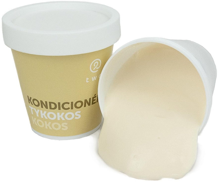 Кондиціонер для волосся "Кокос" - Two Cosmetics Tykokos Conditioner for Dry & Stressed Hair — фото N2