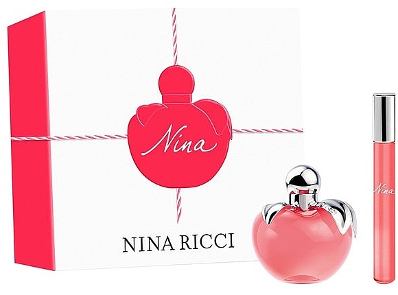 Nina Ricci Nina - Набір (edt/50ml + edt/roll/10ml) — фото N1