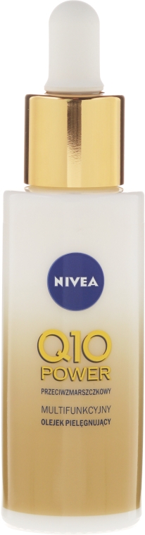 Многофункциональное масло для ухода за кожей - NIVEA Q10 Power Anti-Age Multi-Action Pampering Oil — фото N2