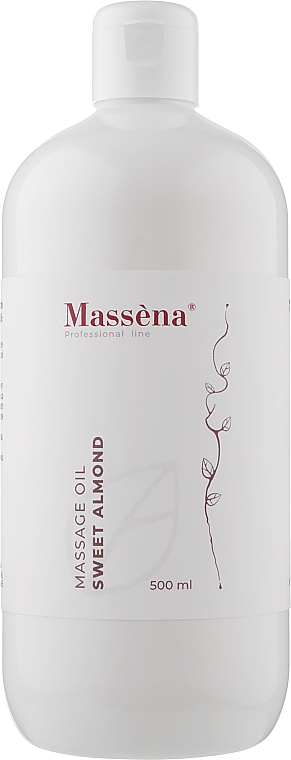 Мигдальна олія для масажу тіла - Massena Sweet Almond Oil — фото N1