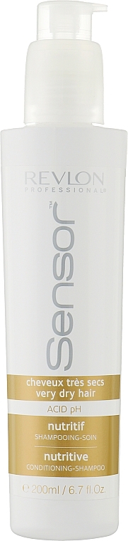Шампунь-кондиціонер поживний для дуже сухого волосся - Revlon Professional Sensor Shampoo Nutritive — фото N1