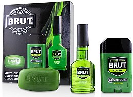 Парфумерія, косметика Brut Parfums Prestige Classic - Набір (a/sh/edc/88ml + deo/stick/70ml + soap/99g)