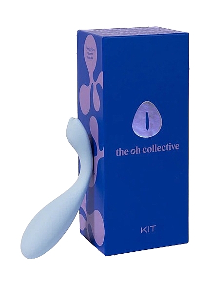 Вагинальный вибратор и вибратор для точки G, голубой - The Oh Collective Kit Vaginal & G-Spot Vibrator Blue — фото N1