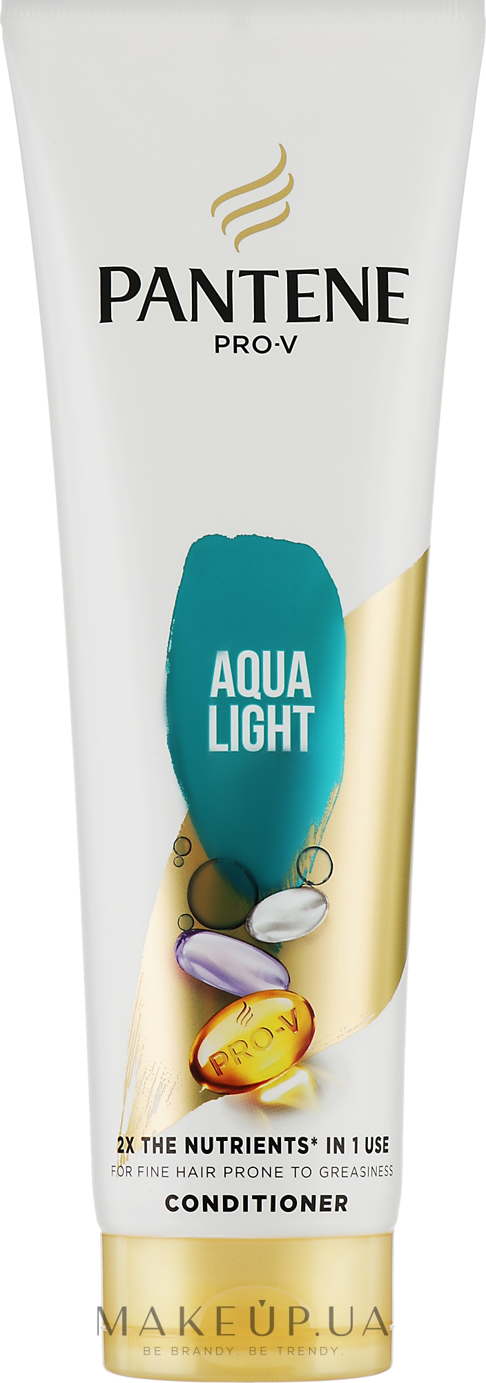 Легкий поживний бальзам-ополіскувач для волосся - Pantene Pro-V Aqua Light Balsam-Conditioner — фото 275ml
