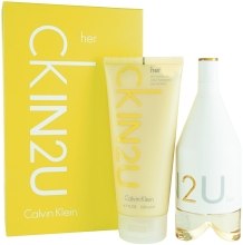 Духи, Парфюмерия, косметика Calvin Klein CK IN2U Her - Набор ( edt 150ml + b/l 200ml)