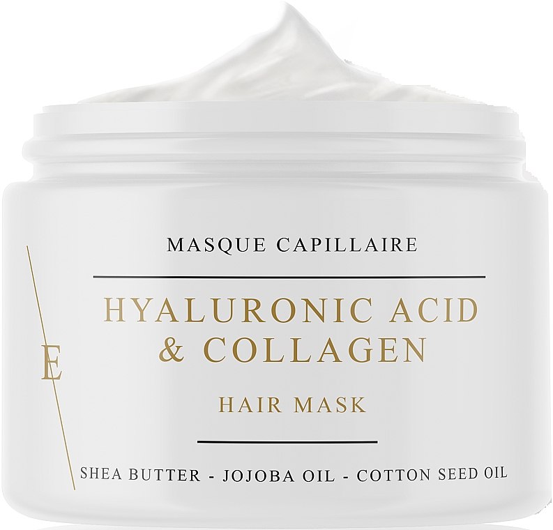 Маска для волосся з колагеном і гіалуроновою кислотою - Eclat Skin London Collagen & Hyaluronic Acid Hair Mask — фото N1