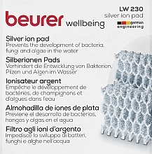 УЦЕНКА Фильтр-подушечки с ионами серебра LW 230, 2 шт. - Beurer Silver Ion Pads * — фото N1