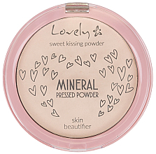 Пудра для обличчя - Lovely Mineral Pressed Powder — фото N1