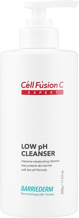 Нежный гель для лица и тела для очищения сухой кожи - Cell Fusion C Expert Low pH Cleanser — фото N1
