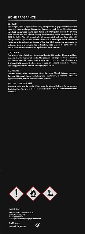Дифузор - Eight & Bob Lord Howe Lago di Como Scent Diffusers — фото N3