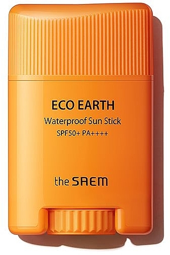 Водостойкий солнцезащитный стик для лица - The Saem Eco Earth Waterproof Sun Stick SPF50+ PA++++ — фото N1