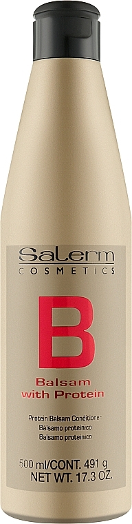 Протеиновый бальзам для волос - Salerm Linea Oro Proteinico Balsamo — фото N3