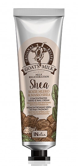 Крем для рук с маслом ши - Revers INelia Goat Milk & Shea Butter Hand Cream — фото N1