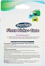 Набор Флосс-зубочистки + 4 дорожных футляра - Dentek Moulthwash Blast — фото N2