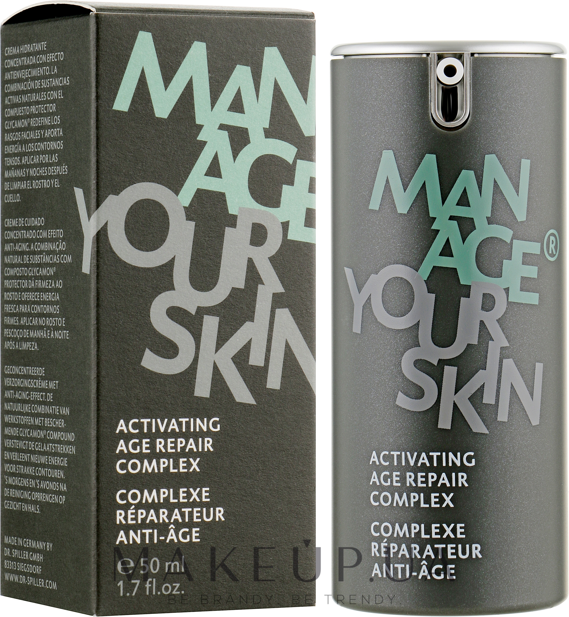 Активный омолаживающий комплекс - Manage Your Skin Activating Age Repair Complex — фото 50ml