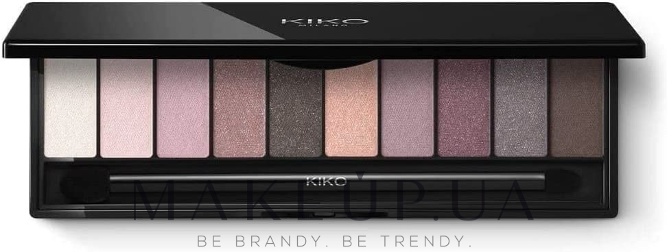 Палитра теней для век - Kiko Milano Soft Nude Eyeshadow Palette — фото 01 - Garden Rose