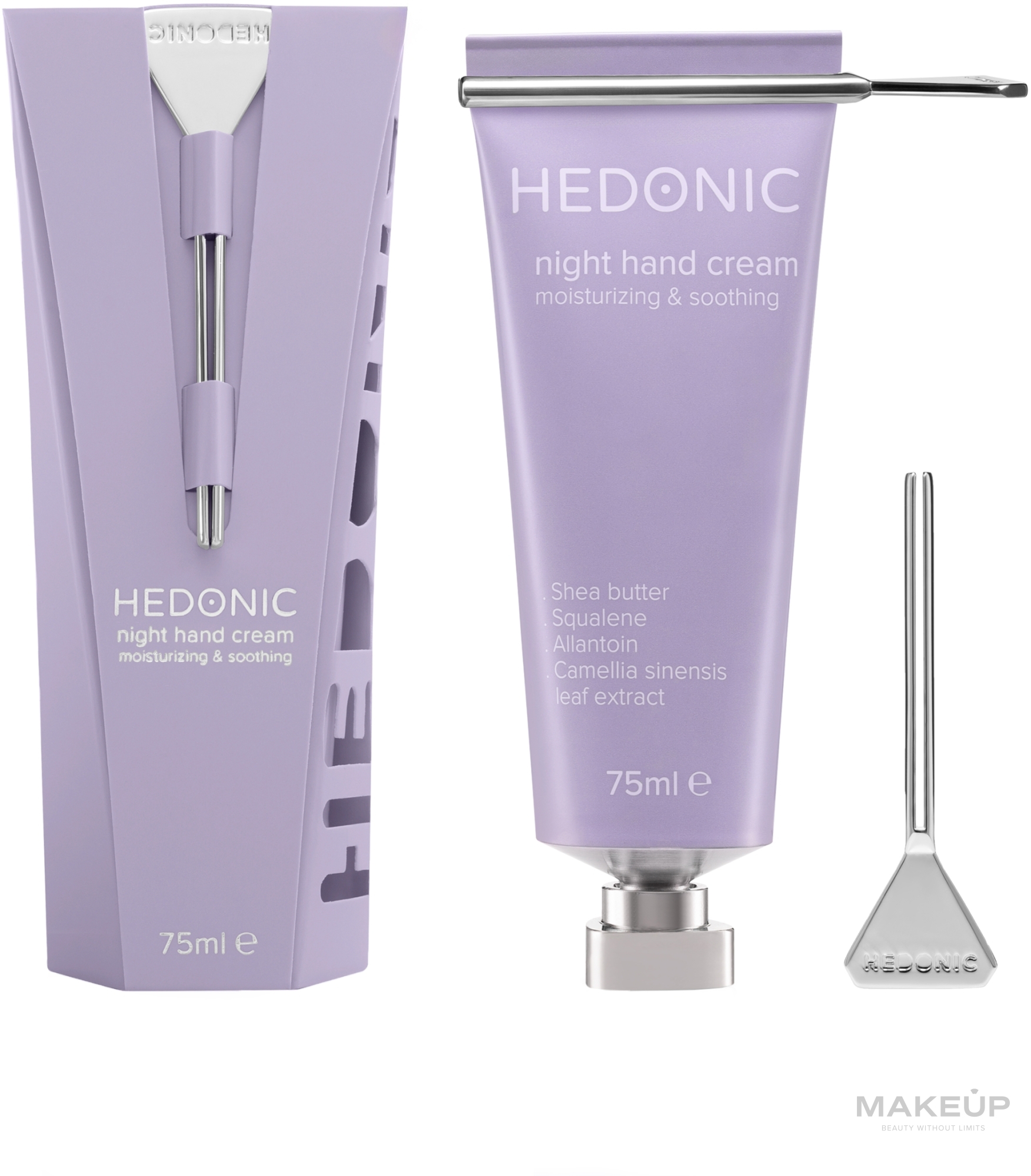 Ночной крем для рук - Hedonic Moisturizing & Soothing Night Hand Cream — фото 75ml