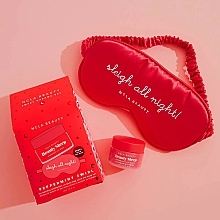 Набор - NCLA Beauty Sweet Dreams Peppermint Swirl Lip Mask Gift Set (lip mask/15ml + sleeping mask/1pc) — фото N2