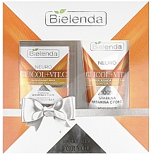 Парфумерія, косметика Набір - Bielenda Neuro Glicol + Vit.C Set (cr/50ml + emulsion/150g)