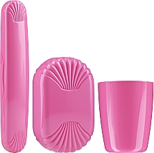 Духи, Парфюмерия, косметика Туалетный набор, 42058, светло-розовый - Top Choice Set (accessory/3pcs)