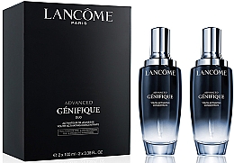 Духи, Парфюмерия, косметика Набор - Lancome Advanced Genifique Youth Activating Concentrate Duo (serum/2x100ml)