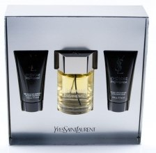 Парфумерія, косметика Yves Saint Laurent YSL l homme - Набір (edt 60ml + a/sh balm 50ml + sh/gel 50ml)