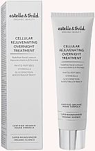 Живильна нічна маска для обличчя - Estelle & Thild Super BioAdvanced Cellular Rejuvenating Overnight Treatment — фото N1