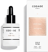 Духи, Парфюмерия, косметика Сыворотка N°05 для лица - Codage Serum N°05 Anti-Aging