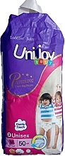 Подгузники-трусики Premium, размер M, 6-11 кг, 50 шт. - Unijoy — фото N1