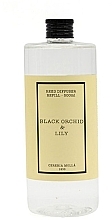 Духи, Парфюмерия, косметика Наполнитель для аромадиффузора - Cereria Molla Black Orchid & Lily