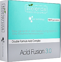 Парфумерія, косметика Набір - Bielenda Professional Acid Fusion 3.0 Double Formula Acid Complex (powder/5x15g + mask/5x10g + mask/5x20g)